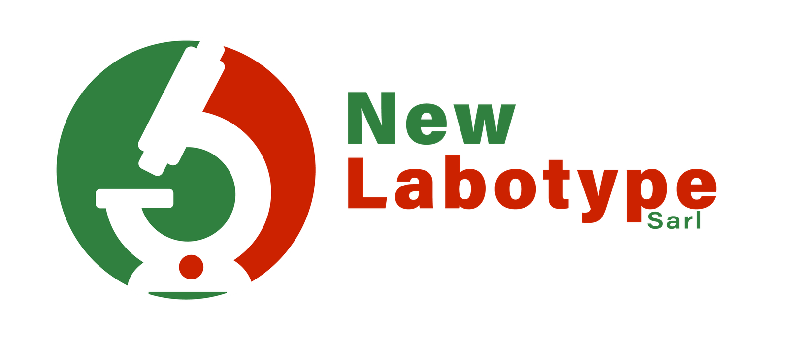 logo de new labotype sarl entreprise spécialisée dans la vente de materiel de laboratoire